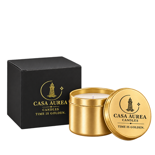 Golden Clarity — Travel Candle · 120 g